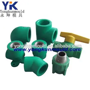 Plastic cold and hot water PPR pipe fitiing mould