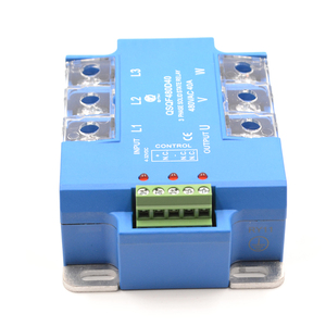 QSQF480A80 80A 480V รีเลย์โซลิดสเตทแบบติดตั้ง 3 เฟส โมดูลเปลี่ยนทิศทางกระแสไฟฟ้า SCR Output - Product Image 1