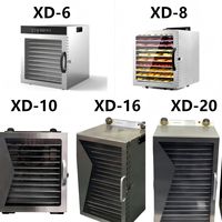 Déshydrateur alimentaire industriel à grande capacité avec cœur de chauffage stable pour une ligne de production complète de déshydratation de snacks