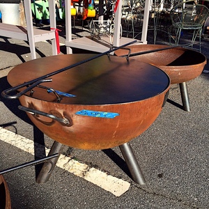 <span class=keywords><strong>Mesa</strong></span> redonda personalizable para exteriores, chimenea <span class=keywords><strong>de</strong></span> propano, <span class=keywords><strong>barbacoa</strong></span> - Product Image 2