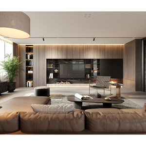 Ensemble de chambre à coucher King Size surdimensionné, mobilier de luxe pour penthouse, villa, grand appartement, chambre d'hôtel haut de gamme - Product Image 1