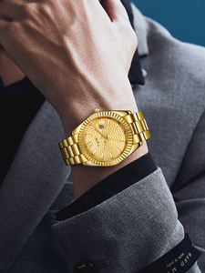 Reloj TOMI T304 de Alta Calidad para Hombre, Reloj Elegante para Negocios, Correa de Acero Inoxidable Premium, Reloj de Pulsera de Cuarzo para Hombre - Product Image 6