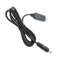 Transformateur USB vers DC 5V à 8.4V 9V 12V 1000ma boost Converter Power USB Cable 5.5*2.1mm pour Router LED Strip Light