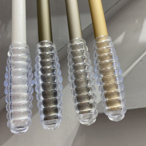 Moderna asta <span class=keywords><strong>per</strong></span> tenda in acciaio inox con Base arrotondata a bacchetta in alluminio <span class=keywords><strong>per</strong></span> tendaggi finestra 5m lunghezza accessorio <span class=keywords><strong>per</strong></span> uso domestico - Product Image 6