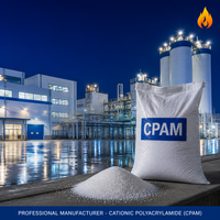 Aide au drainage pour la fabrication du papier, polyacrylamide cationique (CPAM), floculant, agent de déshydratation des boues, poudre, pureté 99%