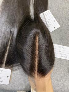 Extensiones de Cabello Humano Vietnamita Liso Súper Doble Trama Virgen con Encaje Transparente de 8 Pulgadas Todos los Colores - Product Image 5
