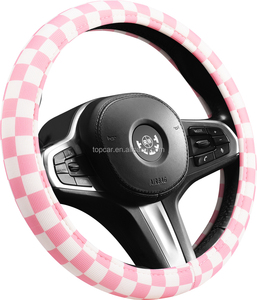 Car Interior Accessories Comfortable Grip Fit Most Cars Ice <b>Silky</b> Universal Protector Volante Auto Steering Wheel Cover for Girl - Product Image 3