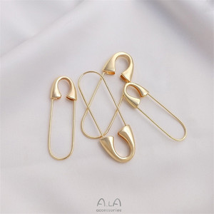 Broche que Conserva el Color, Oro Genuino de 14K, Colgante de Cuentas de Hilo Hecho a Mano, Accesorio Decorativo Antideslumbrante - Product Image 4