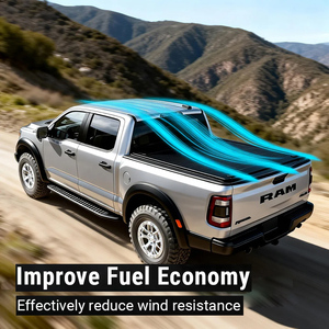Zolionwil Retractable Roller Lid Hard Roll up Pickup Double Lock Tonneau Cover for <strong>mitsubishi</strong> <strong>Triton</strong> <strong>2023</strong> 2025 2026 - Product Image 3
