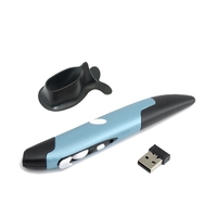 Souris sans fil 2,4 G avec récepteur USB, réglable, 1600 DPI, pour ordinateur portable, dessin, enseignement, souris optique stylo