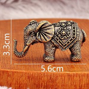 Exquisite Handcrafted Metal Elephant Figurine - Perfect Home Decor & Collectible Item - Product Image 1