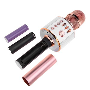 Wholesale Handheld Portable <b>Microphone</b> USB Party Magic Sing Speaker Home <b>Microphone</b> for Sing - Product Image 3