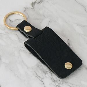 Mini cuero familia amigos álbum de fotos llavero Laserable polipiel foto Kychain - Product Image 3