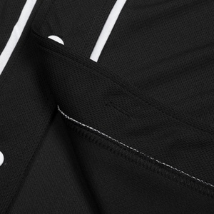 Camiseta de Béisbol Vintage con Cuello en V y Rayas Sublimadas al por Mayor, Jersey de Béisbol para Hombre - Product Image 6