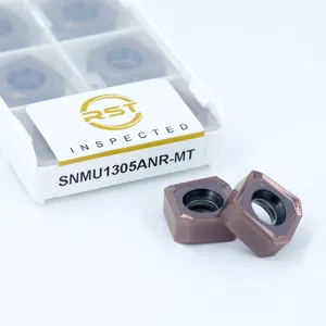 ZCCCT insère des inserts en carbure de tungstène de fraisage indexable Snmu1305 pntr-nt Cnc pour acier au carbone Snmu