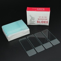Trummed 7105 Diagnostic Ground Edges Microscope Slide for Pathology with Frosted One End of One Side