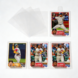 Pochette de protection pour cartes de visite en PP transparent, qualité supérieure, résistante aux rayures, prix bas - Product Image 4