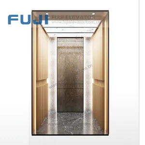 FUJI lift penumpang Rumah senyap populer kualitas terbaik dengan sertifikat CE
