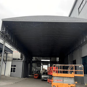 <span class=keywords><strong>Abri</strong></span> Électrique Pliable Moderne pour Transport <span class=keywords><strong>de</strong></span> Marchandises en Usine, Dimensions Personnalisées, Acier Galvanisé, PVC, Étanche et Anti-Poussière - Product Image 1