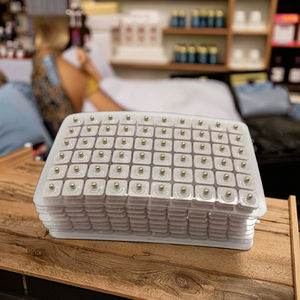 Energinox 600 Counts Refill Pack Acupresión magnética 24K Gold Beads Pellets Ear Seeds - Product Image 6