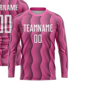 Modern <b>Long</b> Sleeve Soccer Jersey Football Performance Shirt Breathable Quick Dry Athletic <b>Match</b> Training Uniform for Men Teams - Product Image 2