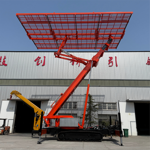 Plataforma de Instalación Telescópica de 18.5–24 m para Techo, Tipo Oruga, con Accesorio de Gancho - Product Image 4
