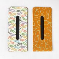 Marque-page en papier pliable unique et promotionnel avec design personnalisé et motifs mignons pour les enseignants, les étudiants et les amateurs de livres