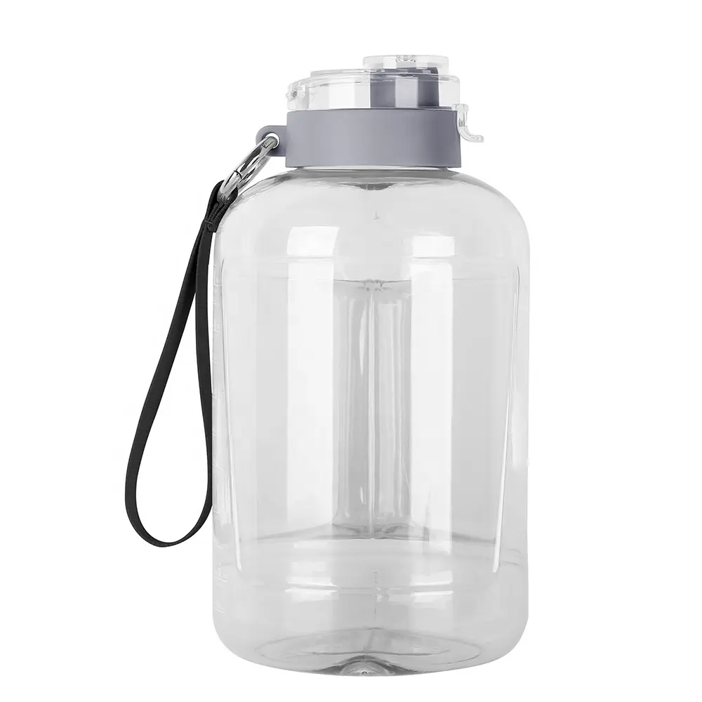 eco friendly product 2023 half gallon 2 l water bottle with carabiner