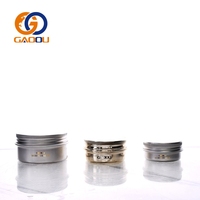 Boîte de conserve en aluminium écologique pour compléments alimentaires, capsules, vitamines, emballage en métal, pot à capsules