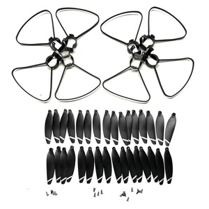Accesorios para Dron <span class=keywords><strong>Plegable</strong></span> A13 S1S, Marco de Protección de Hélices sin Escobillas de 58/64/71 mm, Ensamblaje de Motor de Plástico - Product Image 4