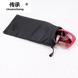 Eyeglasses <b>Case</b> Soft Rectangle Solid Color Drawstring Bag <b>For</b> Eyeglasses <b>Sunglasses</b> Unisex Portable Storage 6-8.9 In - Product Image 4