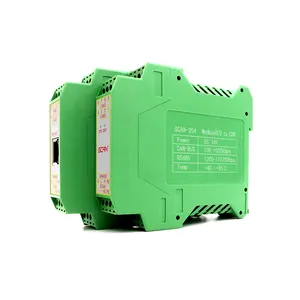 Modbus Rtu Naar Kan Conversie Module Standaard Seriële Poort Maakt Gebruik Van Een 2-Wire Rs485 Interface Din Rail