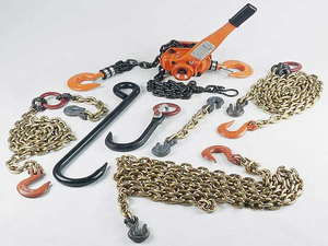 Chaînes de remorquage de camion de transport G70 galvanisées avec crochets en J tirant la chaîne - Product Image 6