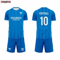 Maillot de football personnalisé T-shirt de sport respirant à séchage rapide en polyester pour hommes, impression par sublimation, vente en gros pour entraînement d'équipe