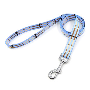 Laisse pour chien en nylon à motif géométrique personnalisable, style tendance réglable pour chiens, moule privé disponible - Product Image 1