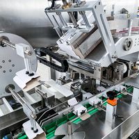 Machine d'emballage horizontale entièrement automatique à grande vitesse pour boîtes de cosmétiques, bouteilles, tubes et cartons