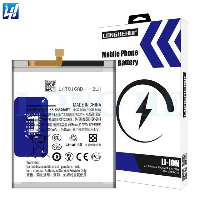 3.88V EB-BA546ABY Replacement Battery for Samsung A54 5G/ A34 5G 5000mAh Genuine Phone Battery