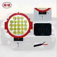 Ltleap 7 pouces Super lumineux 72W Blanc naturel LED Lumière de travail Éclairage auxiliaire Projecteur Véhicules tout-terrain Ingénierie Automobile