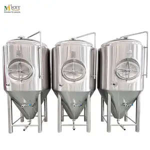 7bbl refrigerated conical fermenter fermentation tanks carbonization tanks