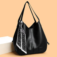 Tas Tangan Mewah Mode Terbaru, Tas Selempang Kulit PU, Tas Jinjing Kapasitas Besar