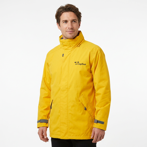 Blouson Bomber Unisexe Premium Imperméable à Fermeture Éclair sur le Devant, en Polyester Léger, Style Quotidien Confortable - Product Image 1