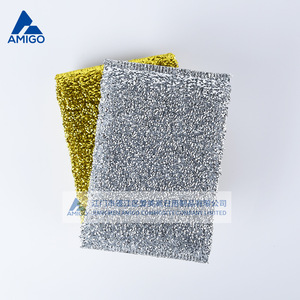 Éponge de nettoyage de cuisine Amigo, rectangulaire, haute densité, lot de 2, pour frotter les casseroles - Product Image 4