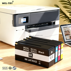 WEL-TRY 高级兼容 953XL 墨盒式喷墨打印机，适用于 <span class=keywords><strong>HP</strong></span> OfficeJet Pro <span class=keywords><strong>8710</strong></span>/8715/8718/8720/8725 多功能一体机 1000/700 - Product Image 1