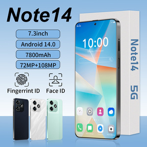 Note14 Dumbbell Set Smartphone 8000mAh 7.3 pouces 120Hz LED 108MP Caméra 16GB+1TB 5G Double SIM Reconnaissance Faciale Cadre Métallique - Product Image 2