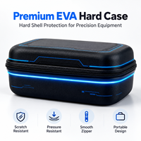 Étui de rangement portable en EVA rigide, étanche et résistant aux rayures, avec fermeture éclair, pour drone, caméra, équipement et outils de précision