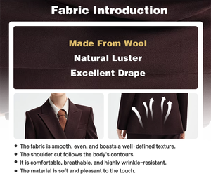 <span class=keywords><strong>Blazer</strong></span> noir sur mesure pour femme, silhouette ample et fluide en tissu lisse, polyvalent pour le soir et le bureau - Product Image 6