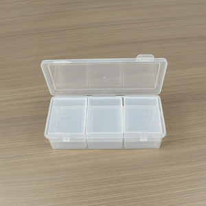 Transparent Plastic Storage Box 17.2x7.8x5cm With Lid For Jewelry Tools Fishing Gear Display Packaging - Product Image 2