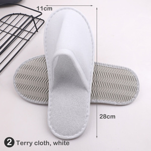 ओएम थोक होटल सुविधाओं में कम मोक सस्ते डिस्पोजेबल स्पा चप्पल - Product Image 5