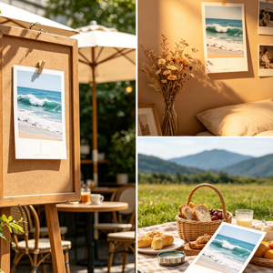 Mejor venta de papel de impresión digital de doble cara tarjetas de visita paisajes escénicos tarjetas de felicitación postales de viaje con diseños propios - Product Image 3