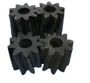 Factory production PA66 drive rack gear MC oily plastic nylon processing special-shaped parts industrial nylon gear